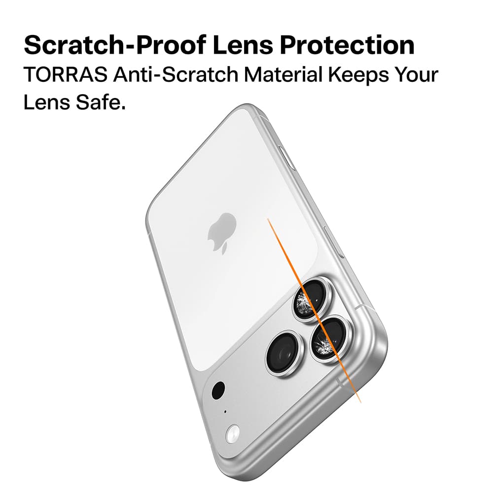 Torras Lensguard ochrana kamery iPhone 17 černá - náhled 4