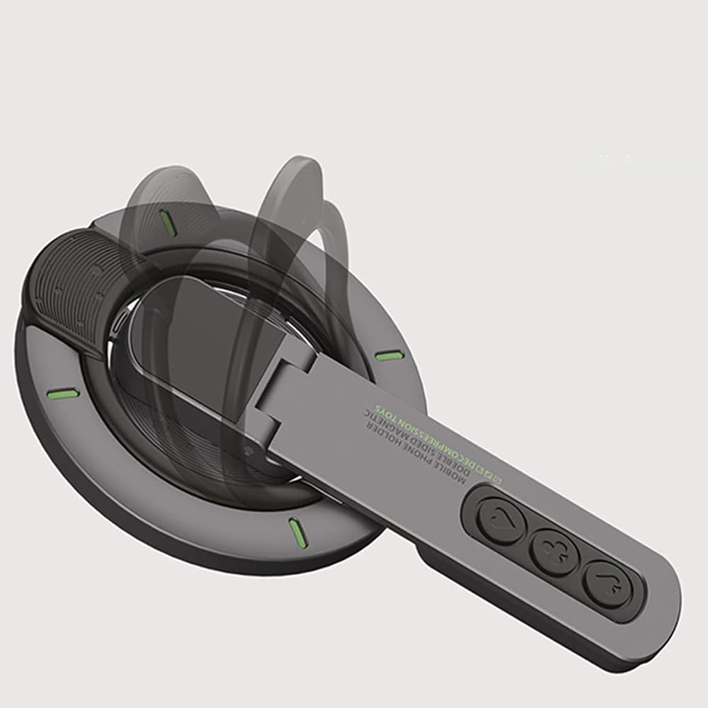 Techsuit Premium MagSafe držák prstenu AluStandX SB1 na stůl šedý - náhled 4