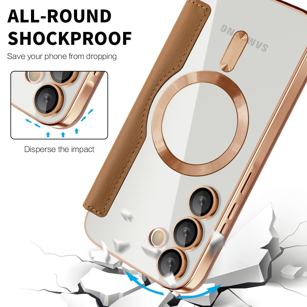 Pouzdro na knihu Techsuit SmartMag pro Samsung Galaxy A17 5G A17 4G zelené - náhled 4