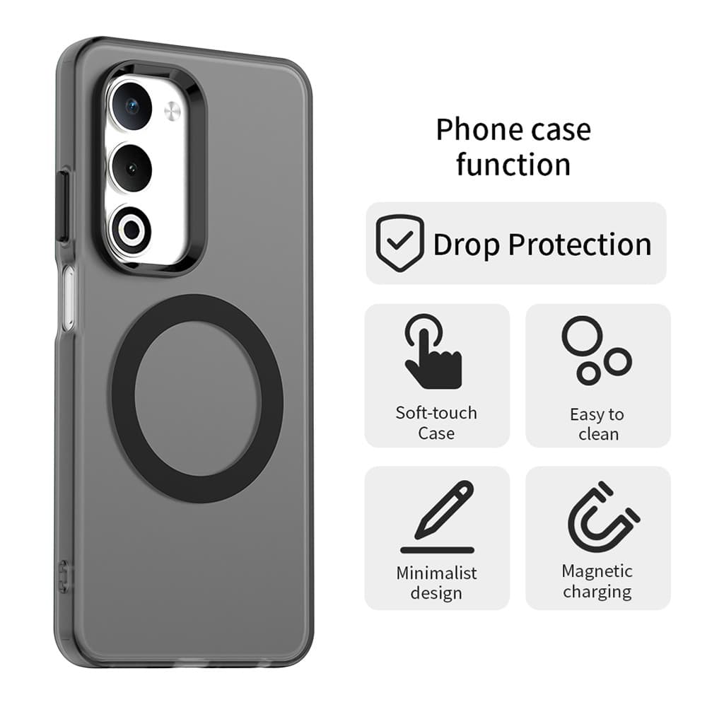 Techsuit CandyCase MagSafe pro Oppo A5 4G / A5 5G černý - náhled 4