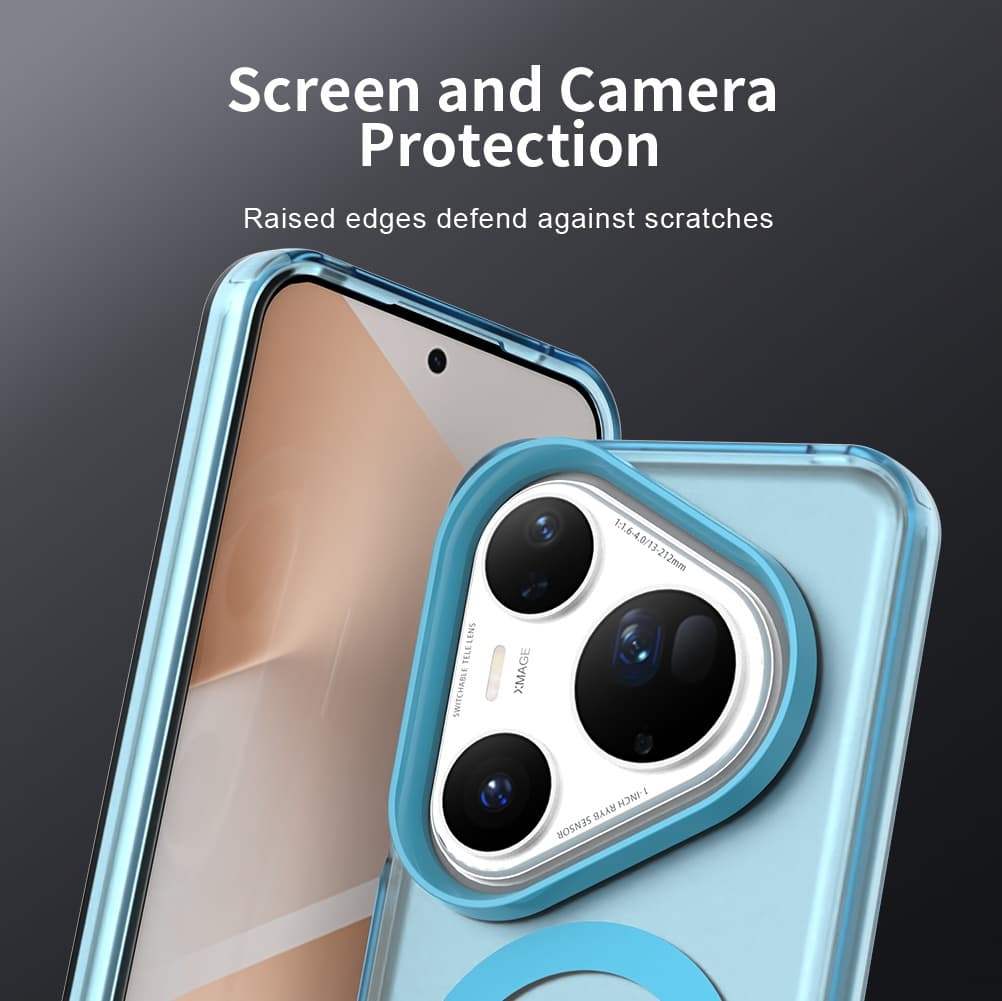 Techsuit CandyCase MagSafe pro Huawei Pura 80 Ultra modrý - náhled 4