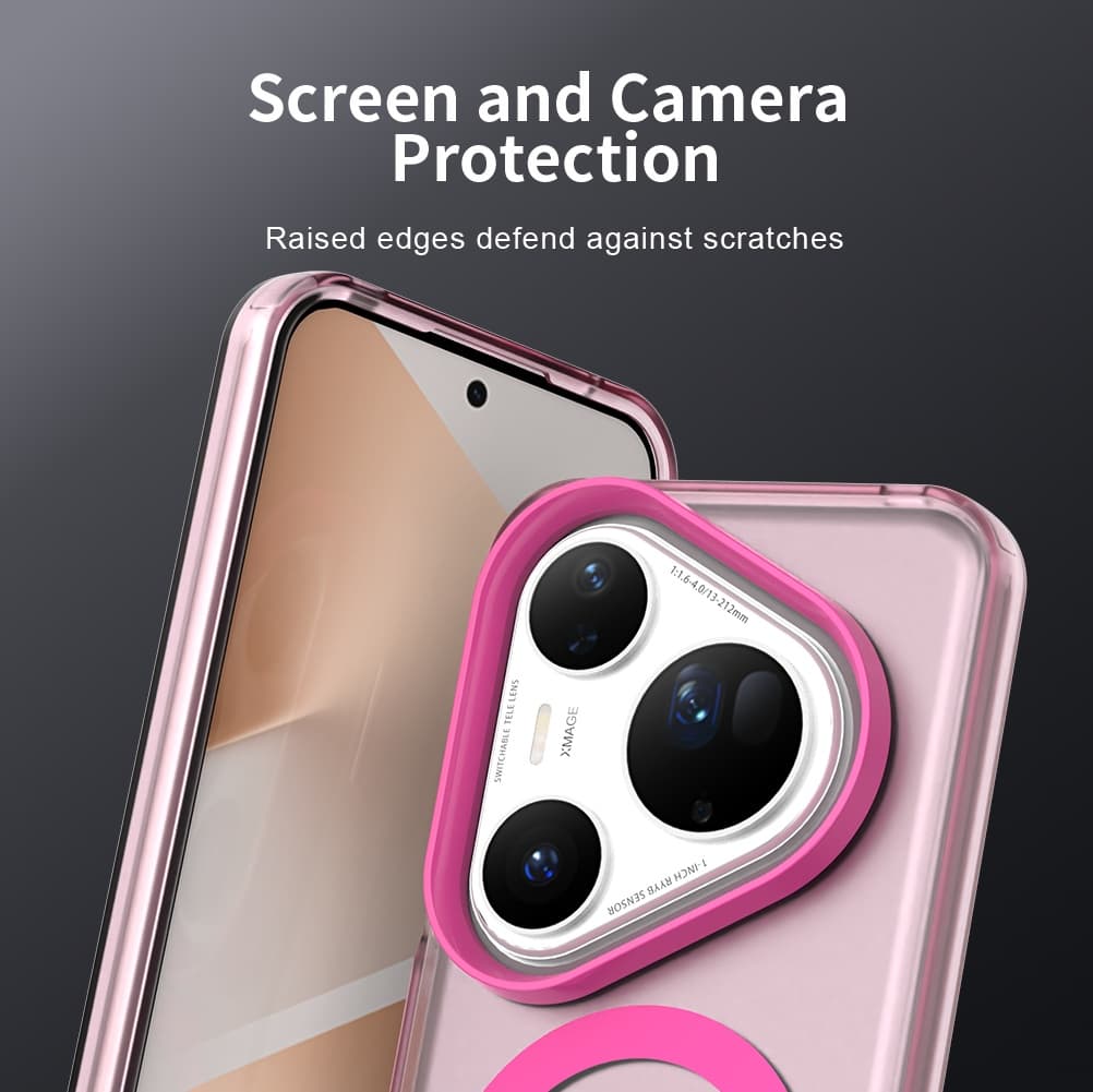 Techsuit CandyCase MagSafe pro Huawei Pura 80 Ultra růžová - náhled 4