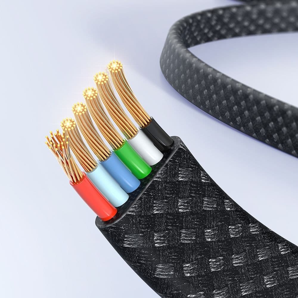 Mcdodo – datový kabel řady Rythm (CA-4980) – USB-A na Type-C, 6A, LED displej, rychlonabíjení, 1,2m – černý - náhled 4