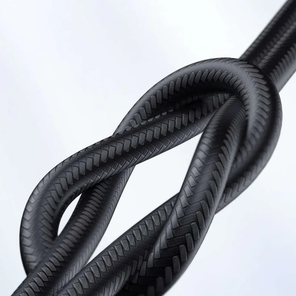 Mcdodo – datový kabel (CA-2840) – Type-C na Type-C, 100W, rychlonabíjení, transparentní design, automatické vypnutí, 1,2m – černý - náhled 4