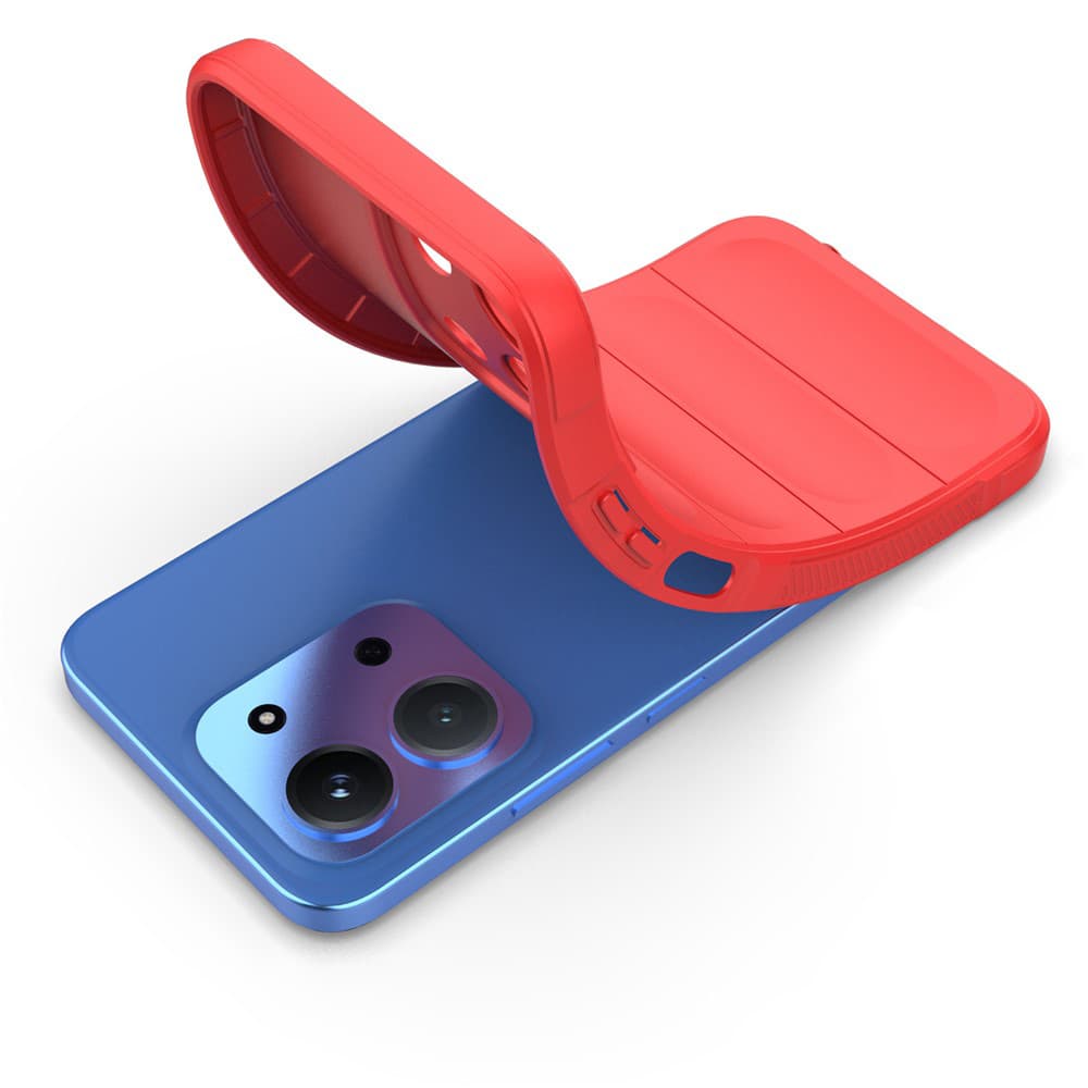 Techsuit Magic Shield pro Xiaomi Redmi 15C 4G/5G červený - náhled 4