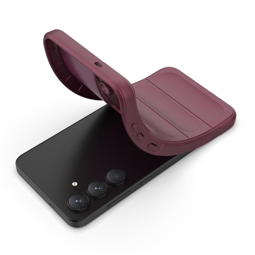 Techsuit – Magic Shield – Samsung Galaxy S25 FE – bordeaux - náhled 4