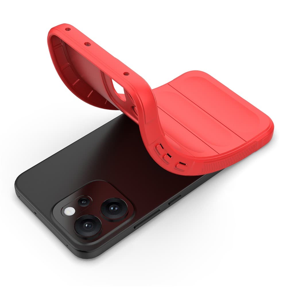 Techsuit Magic Shield pro Oppo Reno14 F Reno14 FS 5G červený - náhled 4