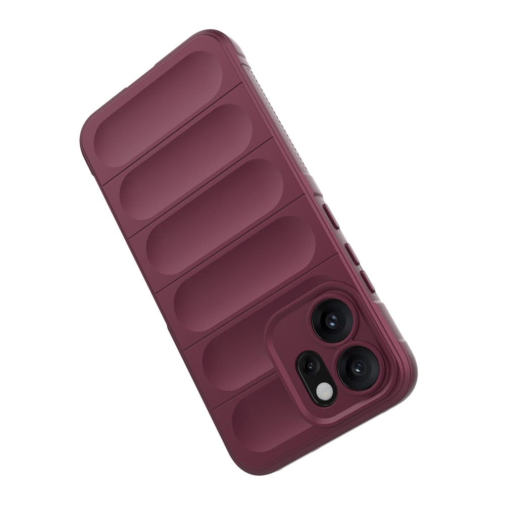 Techsuit Magic Shield pro Oppo Reno14 F Reno14 FS 5G v barvě bordeaux - náhled 4