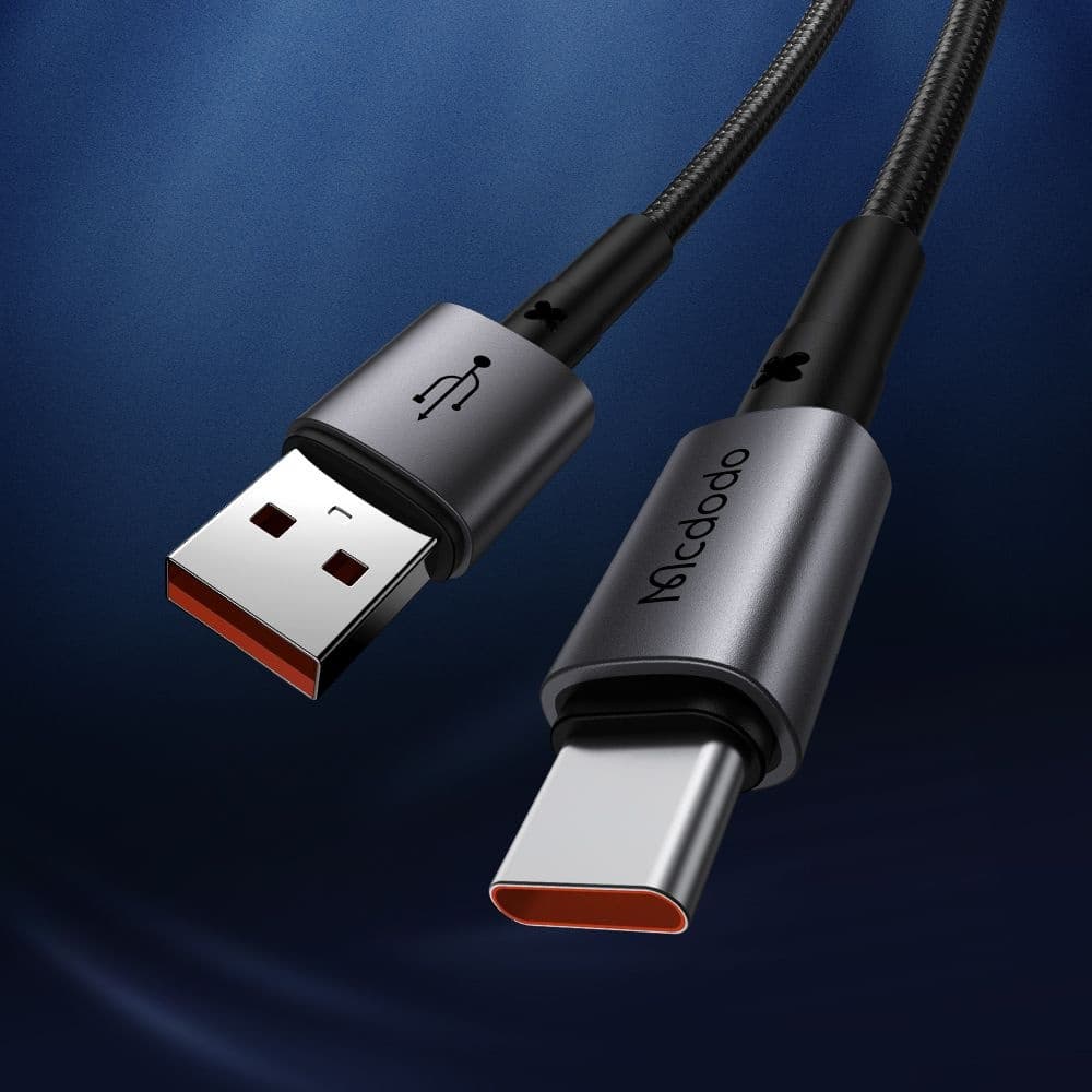 Mcdodo – datový kabel (CA-3590) – USB-C na USB-A, rychlé nabíjení PD, 3A, 100W, 1,2m – černý - náhled 4