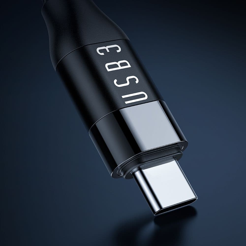 Mcdodo – datový kabel (CA-7132) – USB-C na USB-C, 100W, 10Gb/s, 4K@60Hz, 5A, 1.2m – černý - náhled 4