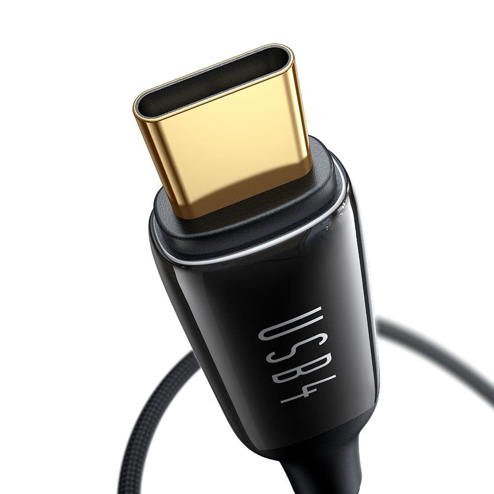 Mcdodo – datový kabel (CA-2990) – Type-C na Type-C, 240W, Thunderbolt 3, 40Gb/s, 8K Ultra HD, 1,2m – černý - náhled 4