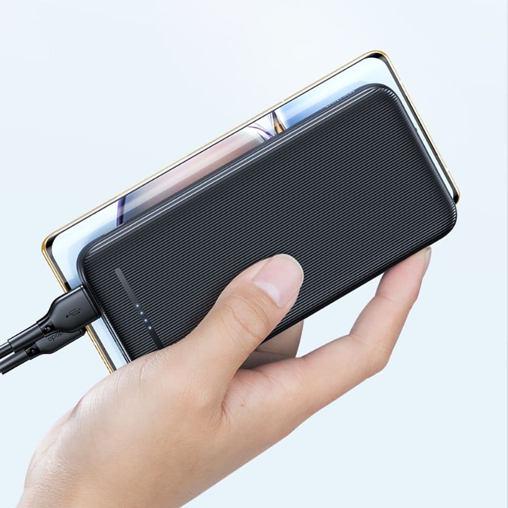 Mcdodo - powerbanka Online Series (MC-4631) - 2x USB, Type-C, 10000mAh, 10.5W, 2A - černá - náhled 4