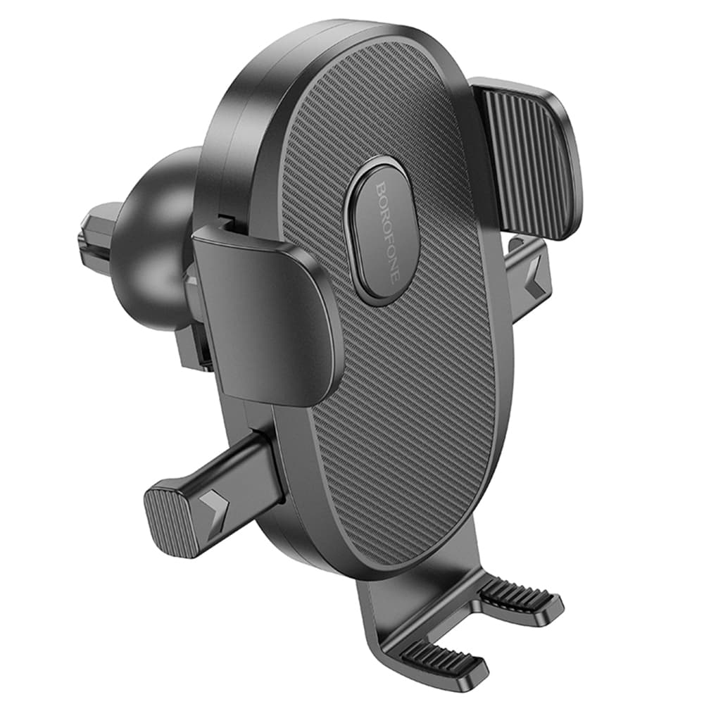 Borofone držák do auta Grand BH92 do ventilace otočný 4.7–7" černý - náhled 4