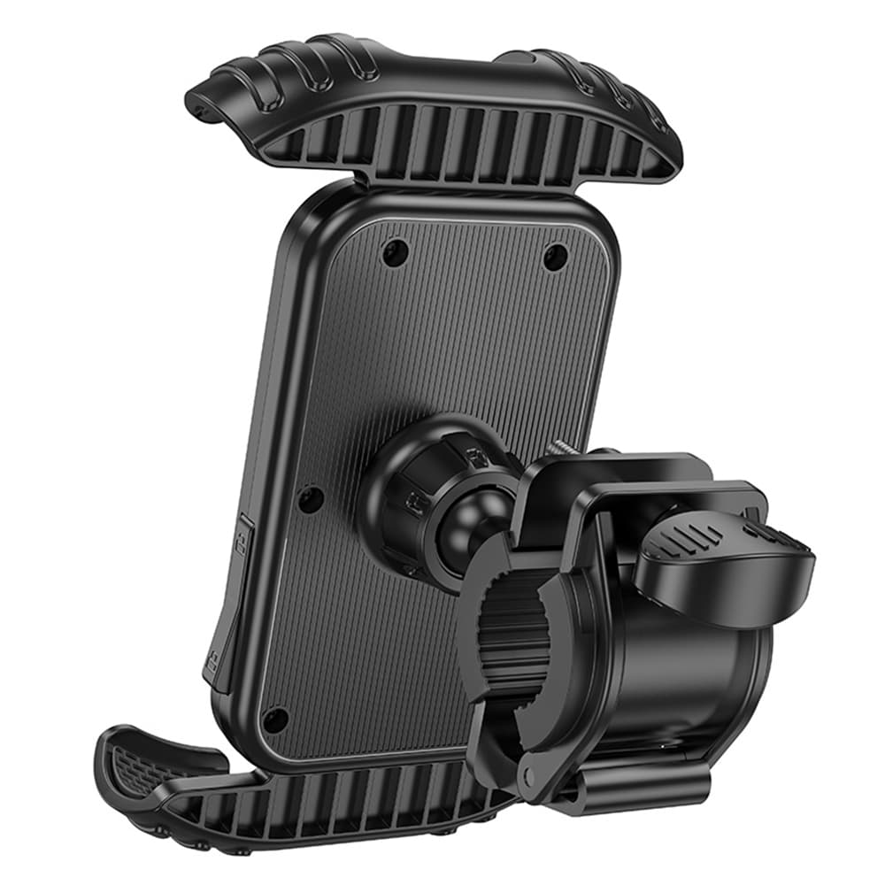 Borofone držák na kolo motorku BH105 360° 4.7-7 inch černý - náhled 4