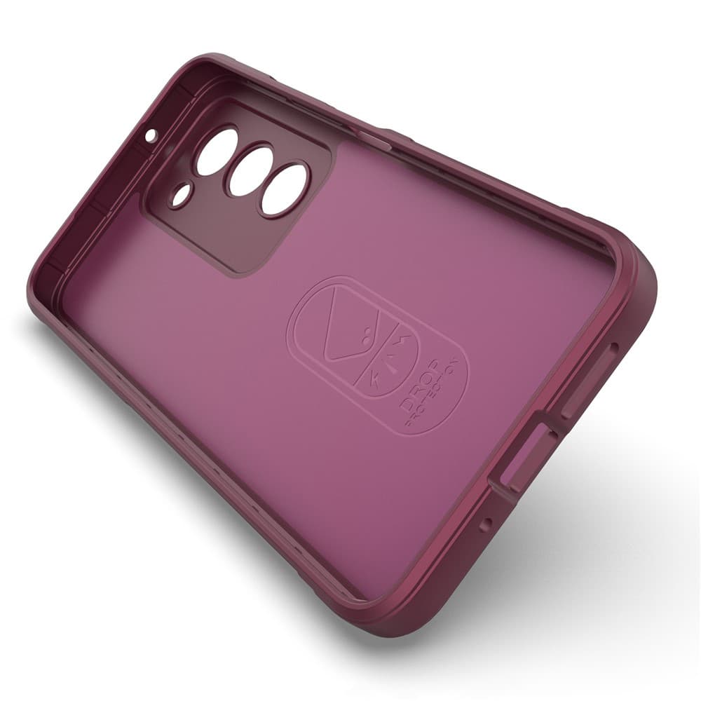 Techsuit Magic Shield pro Xiaomi Redmi 15 4G Redmi 15 5G v bordó - náhled 4