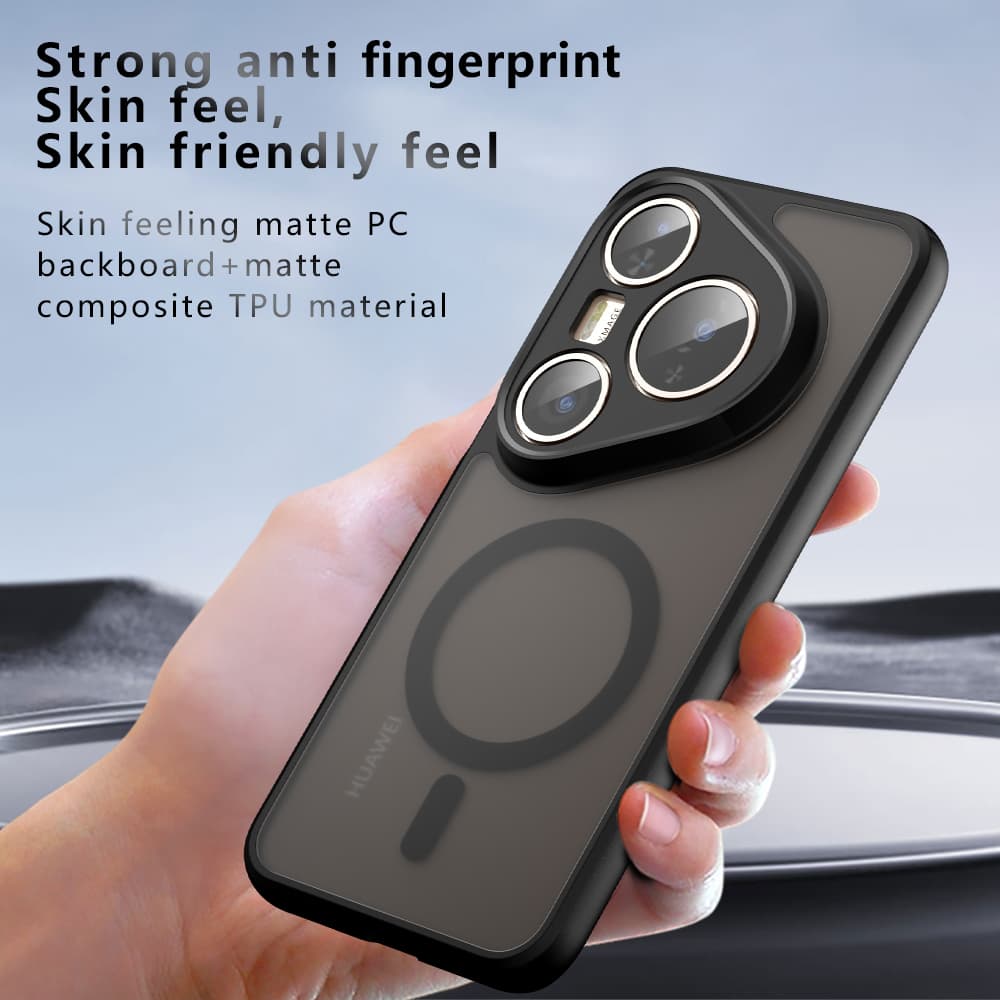 Techsuit PureFrost MagSafe Huawei Pura 80 Pro / Pura 80 Ultra matná černá - náhled 4