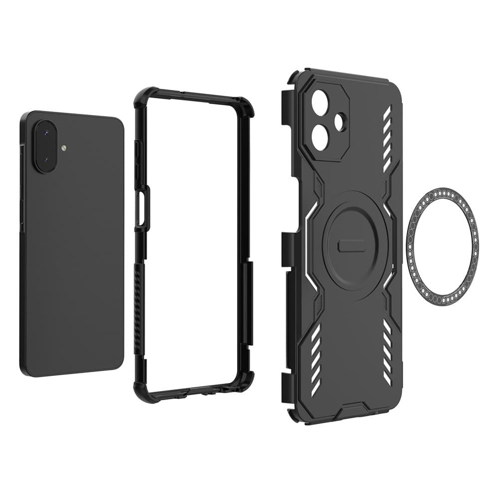 Pouzdro Techsuit ArmorMag pro Samsung Galaxy A07 4G modré - náhled 4