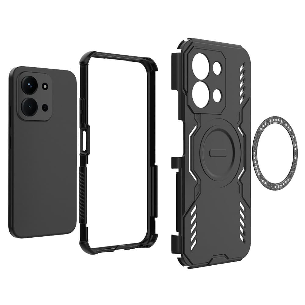 Pouzdro Techsuit ArmorMag pro Xiaomi Redmi 15C 4G/5G modré - náhled 4