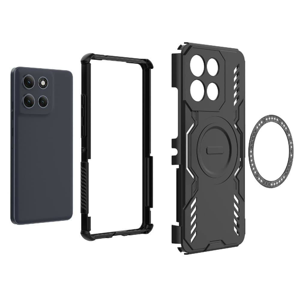 Pouzdro Techsuit ArmorMag pro Motorola Moto G86 Power modré - náhled 4