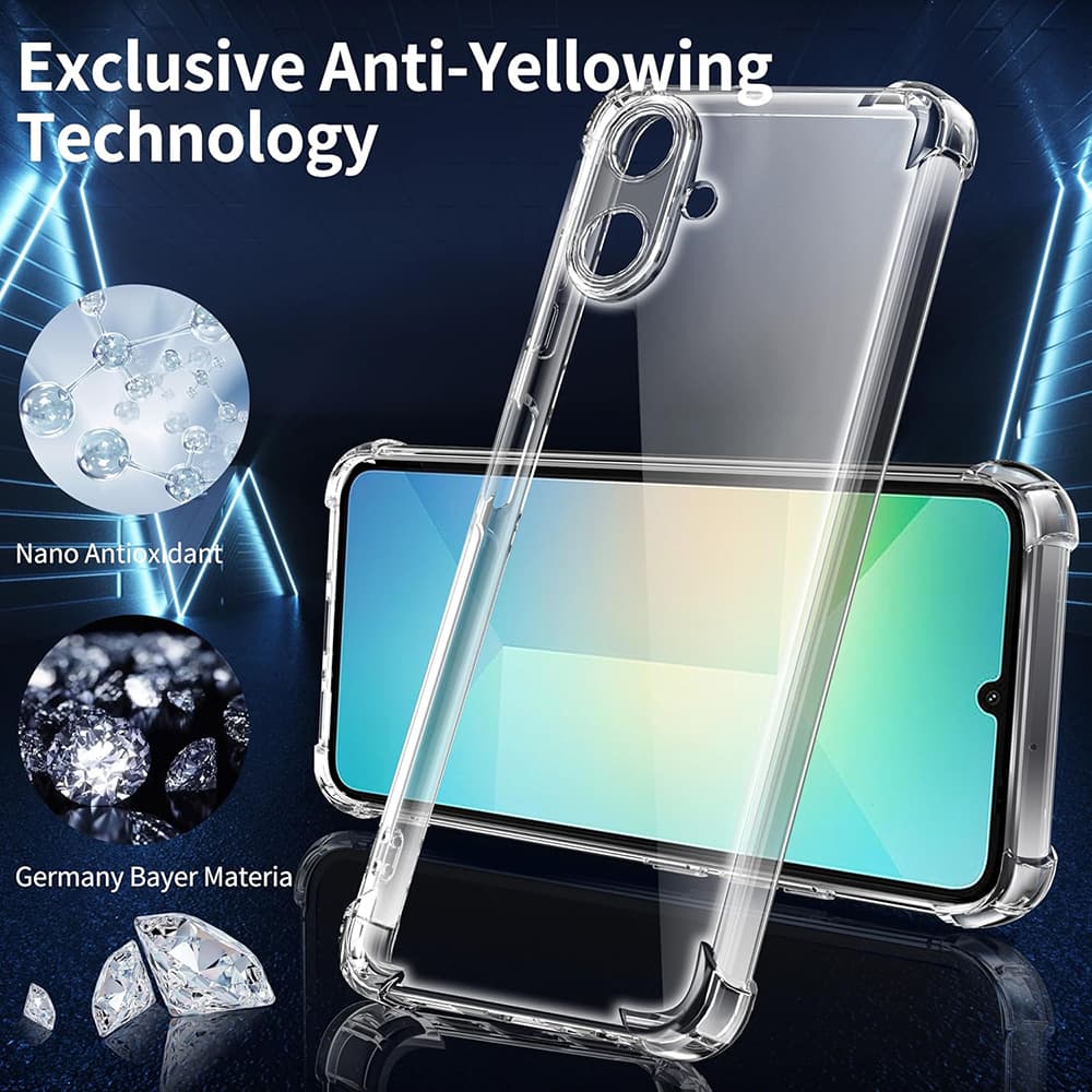 Techsuit Shockproof průhledný silikon Samsung Galaxy A07 4G průhledný - náhled 4