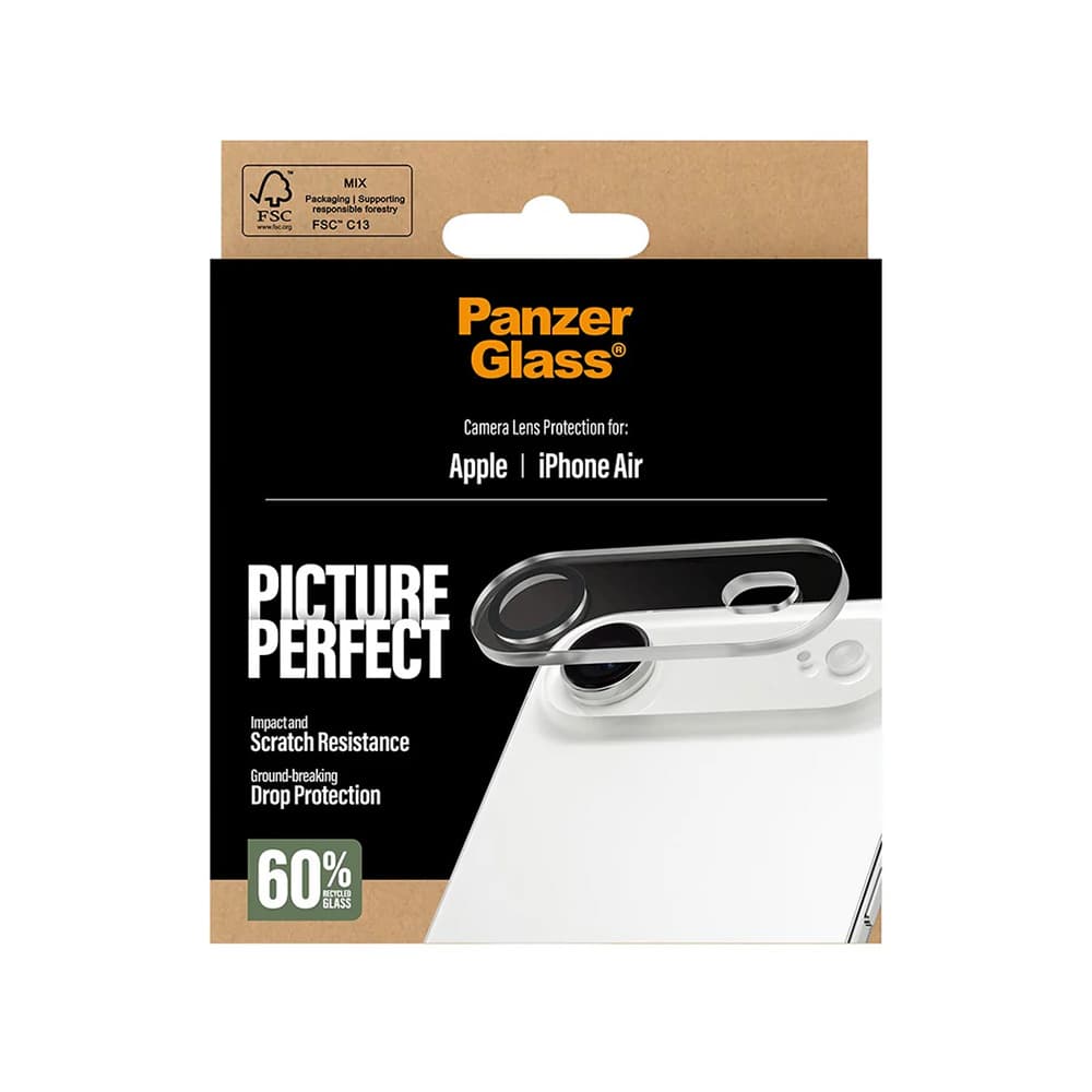 PanzerGlass® PicturePerfect ochrana čočky fotoaparátu iPhone 17 Air průhledná - náhled 4