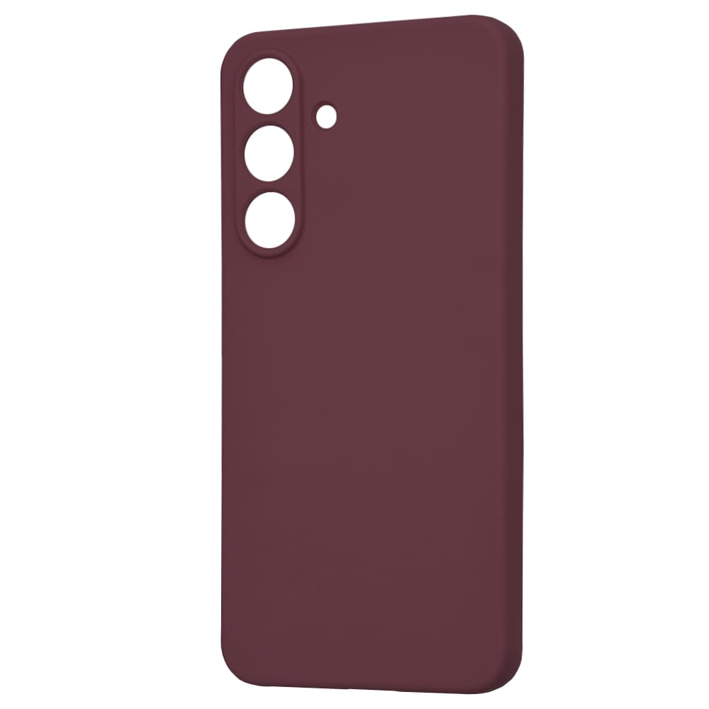 Techsuit SoftFlex pro Samsung Galaxy S25 FE švestkově červený - náhled 4