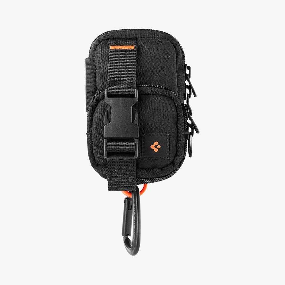 Spigen Phone Pouch Snap Zip MagSafe peněženka držák karet AirPods černá - náhled 4