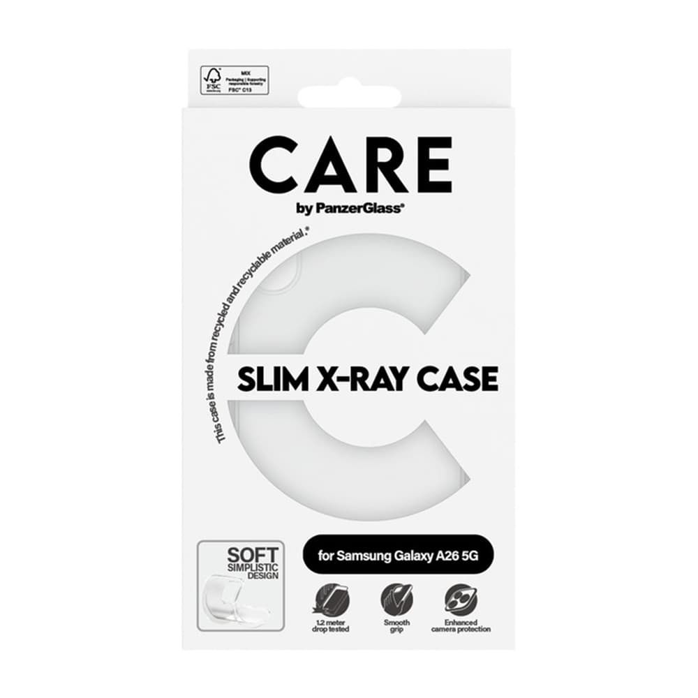 PanzerGlass® CARE Fashionable pouzdro Samsung Galaxy A26 5G průhledné - náhled 4