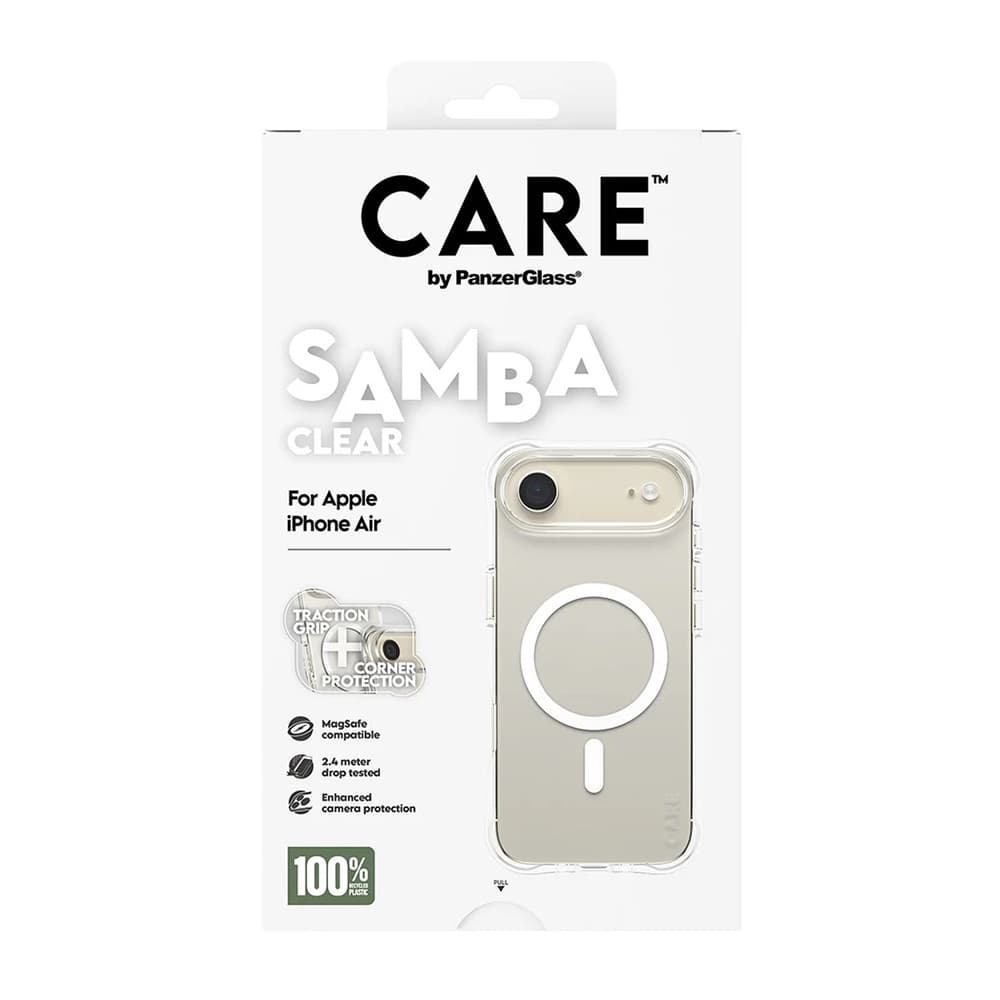PanzerGlass® CARE Fashionable pouzdro s bílým MagSafe iPhone 17 Air průhledné - náhled 4