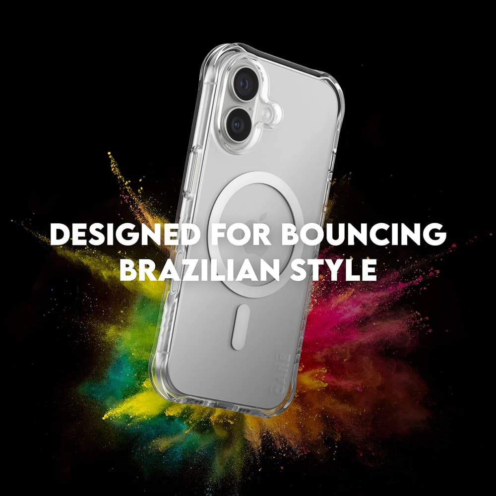 PanzerGlass® CARE Fashionable pouzdro s bílým MagSafe iPhone 17 průhledné - náhled 4