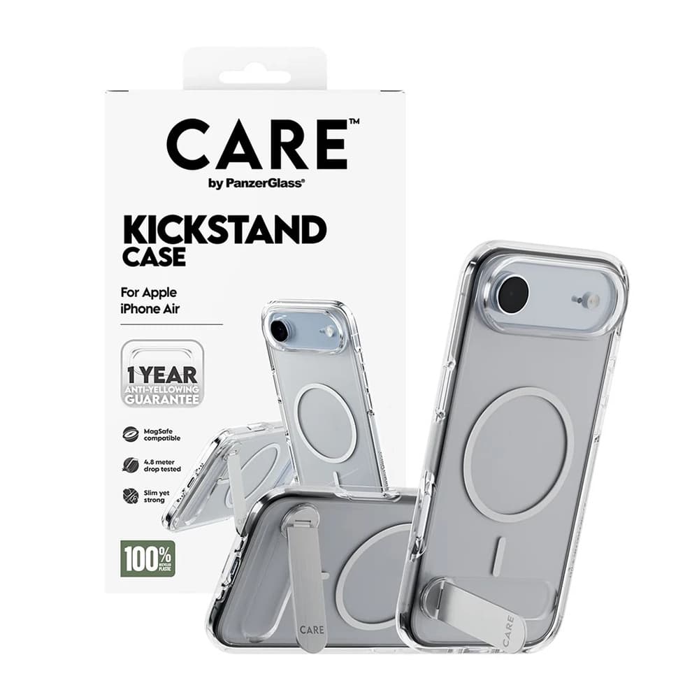 PanzerGlass® CARE Feature Kickstand MagSafe iPhone 17 Air průhledný - náhled 4