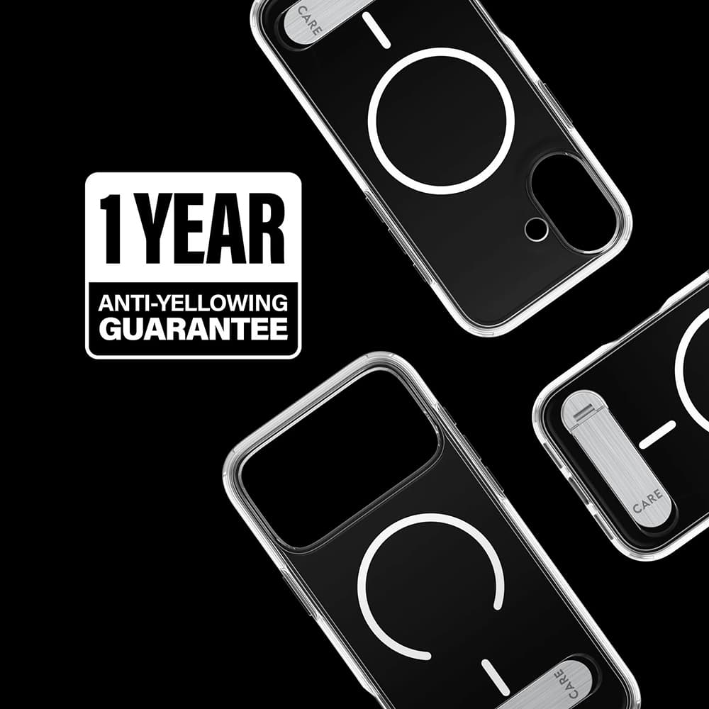 PanzerGlass® CARE Feature Kickstand MagSafe iPhone 17 průhledný - náhled 4