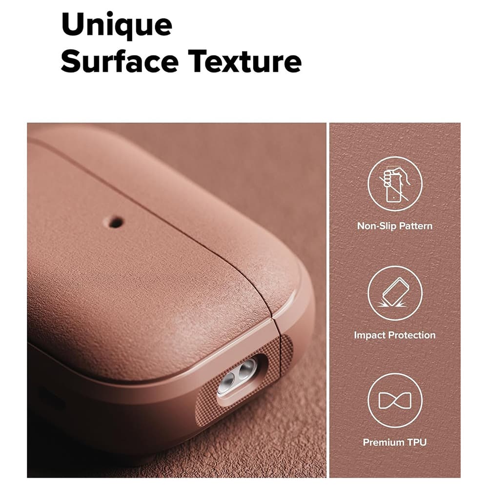 Ringke ochranné pouzdro Onyx Magnetic pro AirPods Pro 3 korálová - náhled 4