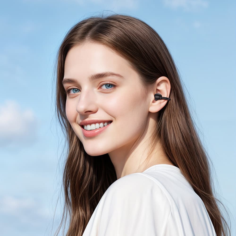 Borofone bezdrátová sluchátka Joy FQ14 bluetooth V5.4 true wireless černá - náhled 4