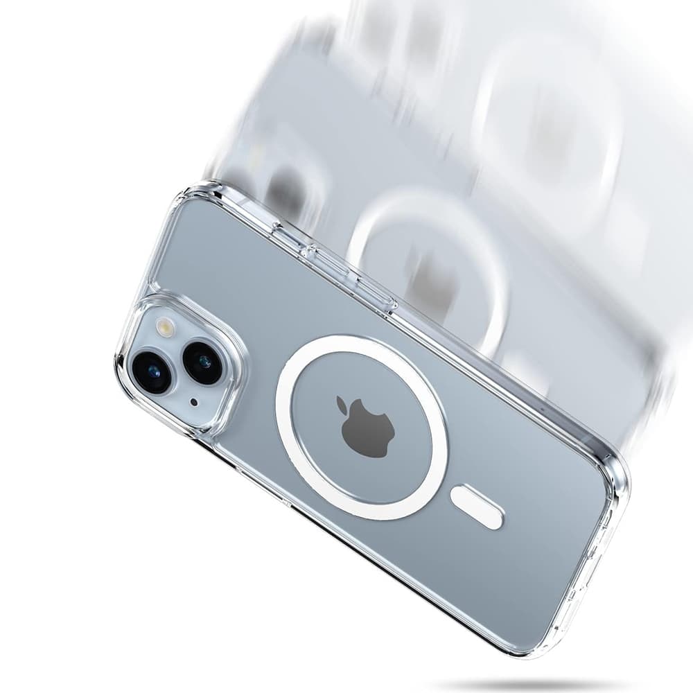 PanzerGlass® HardCase bílý MagSafe Series iPhone 16 Pro průhledný - náhled 4