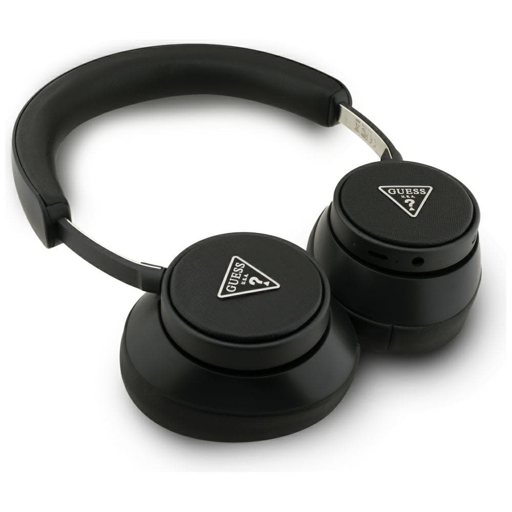 Guess Wireless Headphones Saffiano Triangle Logo GUBHC15PGMRTRK černá - náhled 4