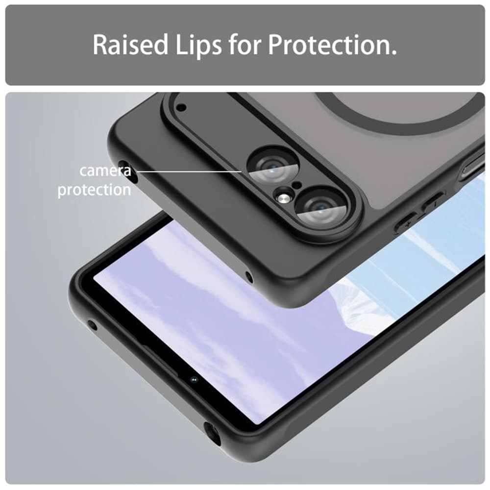 Techsuit HaloFrost II MagSafe pro Sony Xperia 10 VII černá - náhled 4