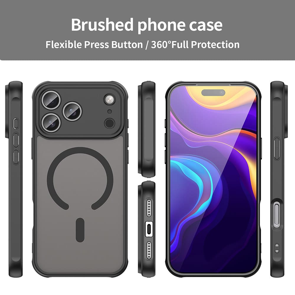Techsuit HaloFrost II MagSafe pro Xiaomi Redmi 15C 4G/5G černá - náhled 4