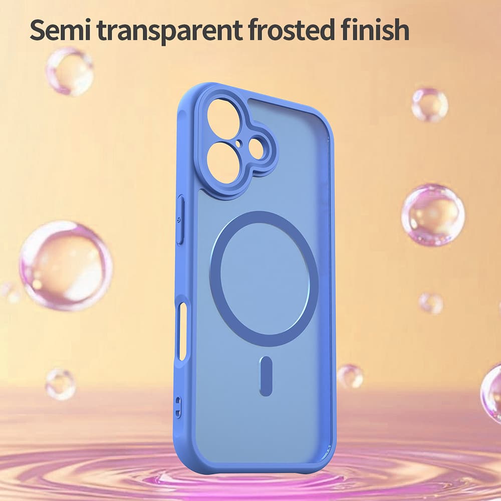 Techsuit HaloFrost II MagSafe pro iPhone 17 nebesky modrá - náhled 4