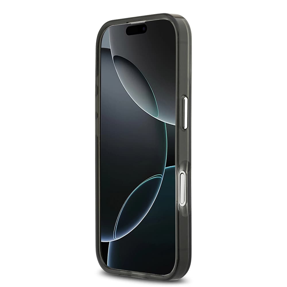 Guess IML Gradient Triangle Logo MagSafe pro iPhone 17 černý - náhled 4