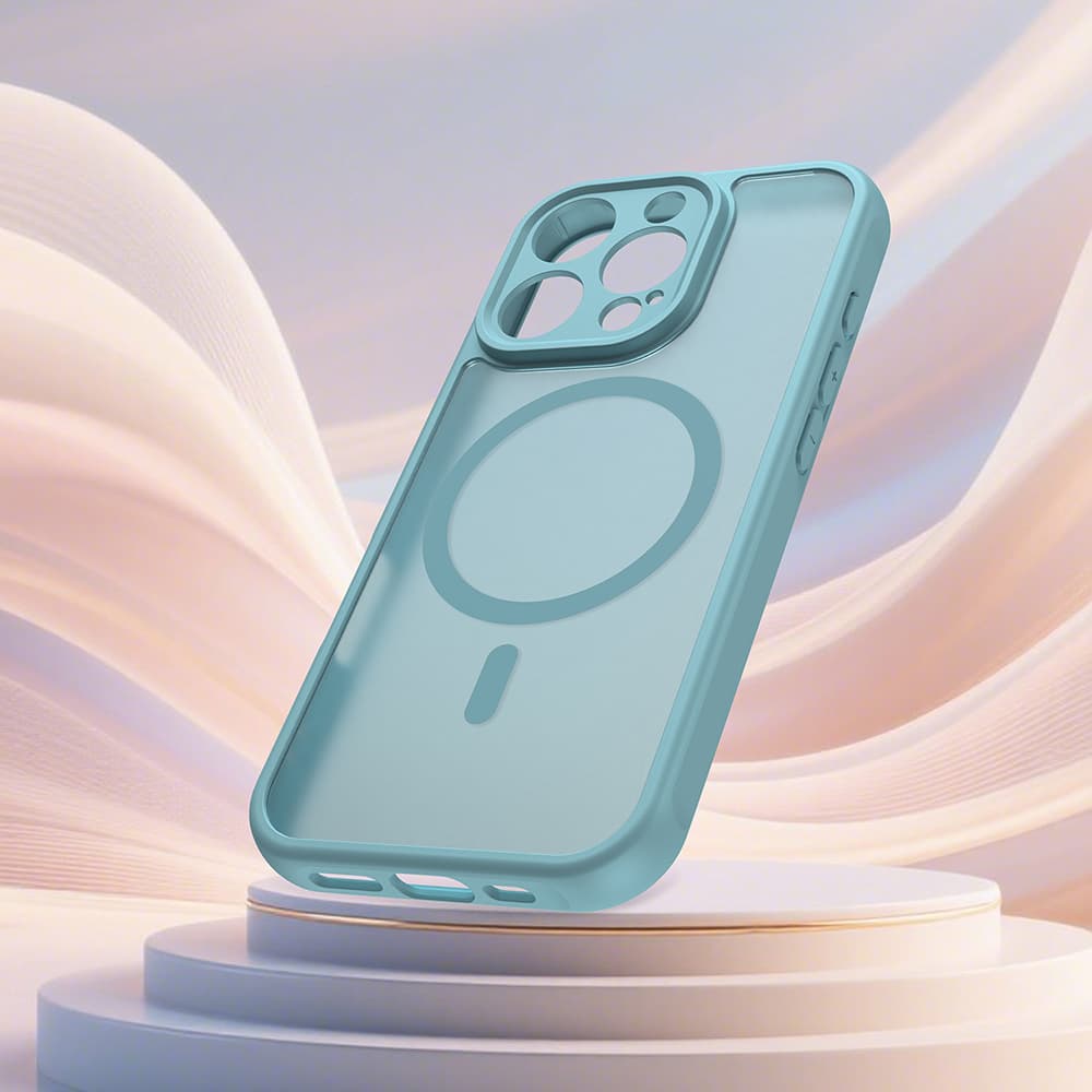 Techsuit HaloFrost II MagSafe pro iPhone 16 Pro v mátově zelené - náhled 4