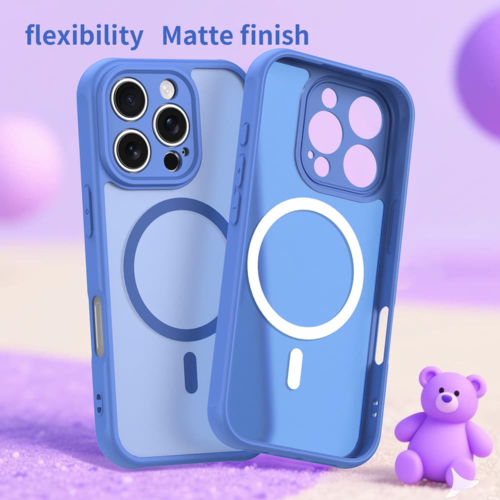 Techsuit HaloFrost II MagSafe pro iPhone 16 Pro nebesky modrá - náhled 4