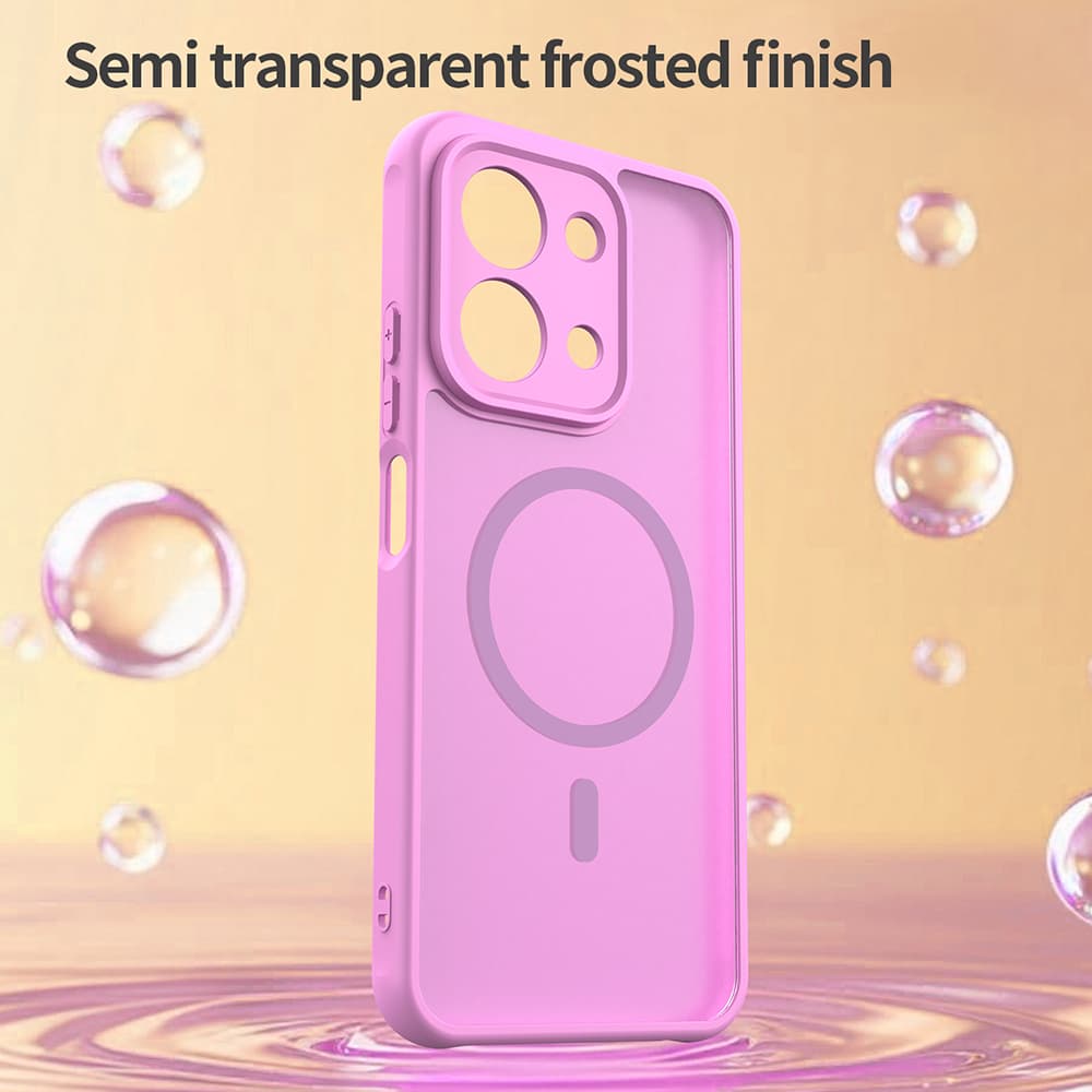 Techsuit HaloFrost II MagSafe pro Xiaomi Redmi 15C 4G/5G růžová - náhled 4