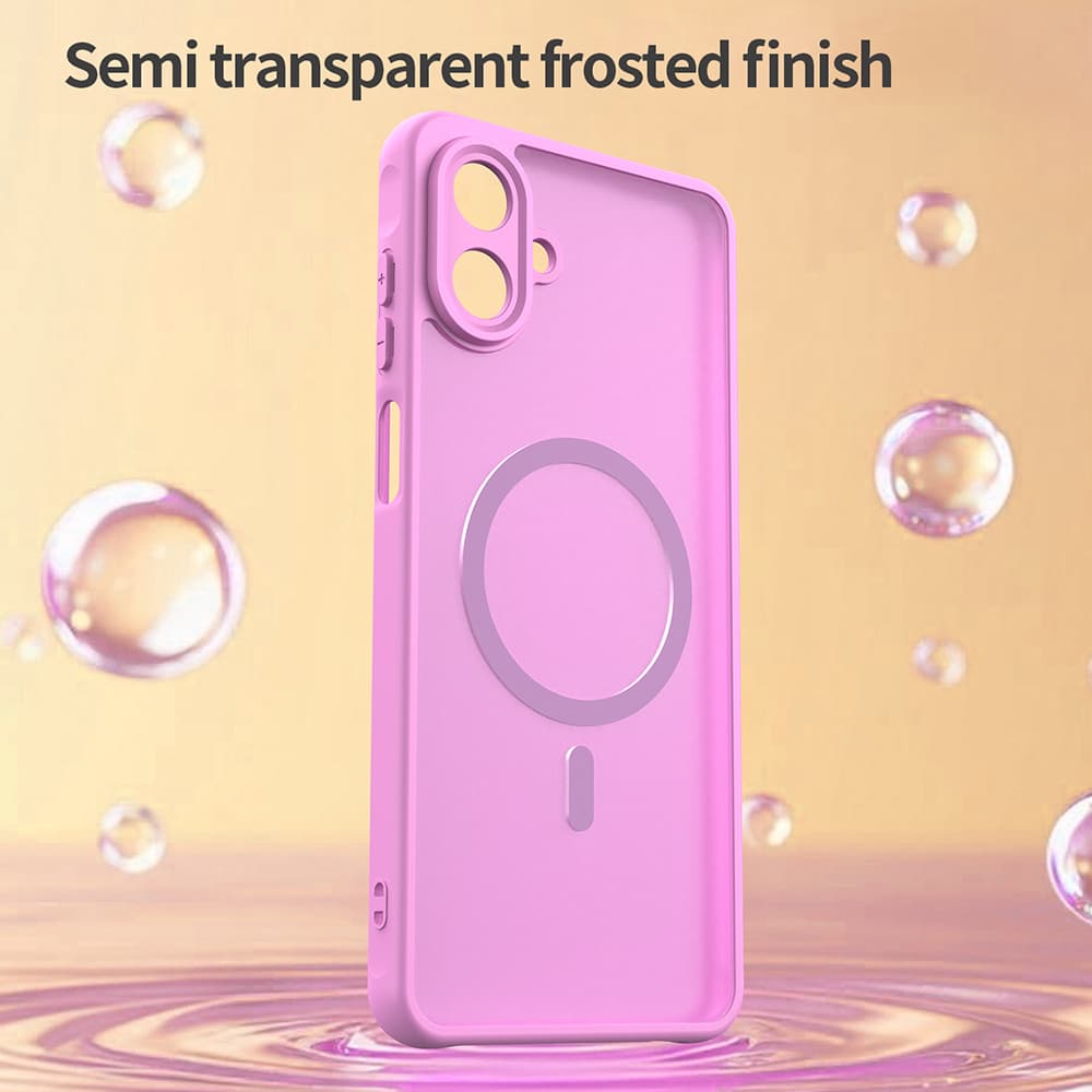 Techsuit HaloFrost II MagSafe pro Samsung Galaxy A07 4G růžová - náhled 4