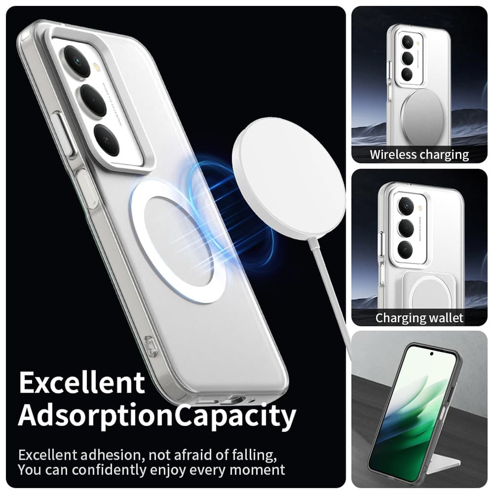 Techsuit CandyCase MagSafe pro Xiaomi Redmi 15 4G / Redmi 15 5G bílý - náhled 4