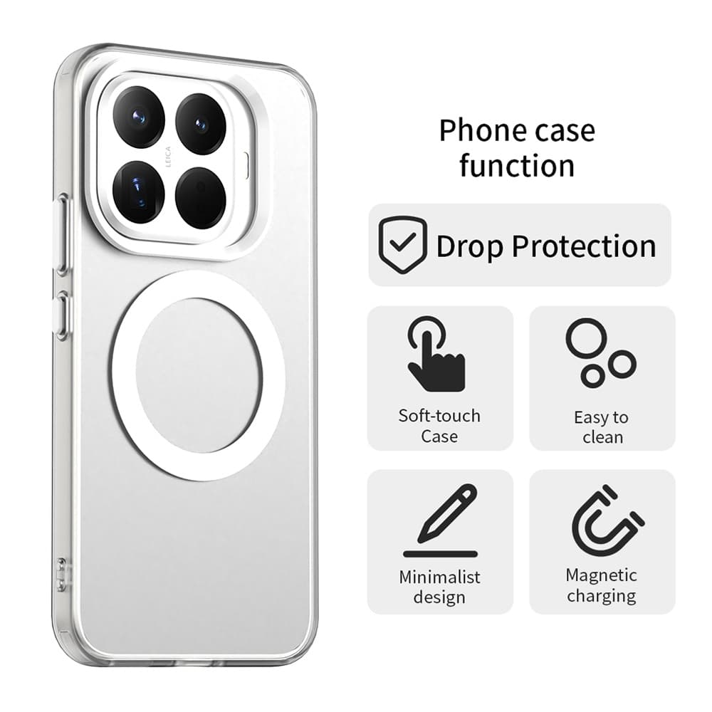 Techsuit CandyCase MagSafe pro Xiaomi 15T Pro bílé - náhled 4