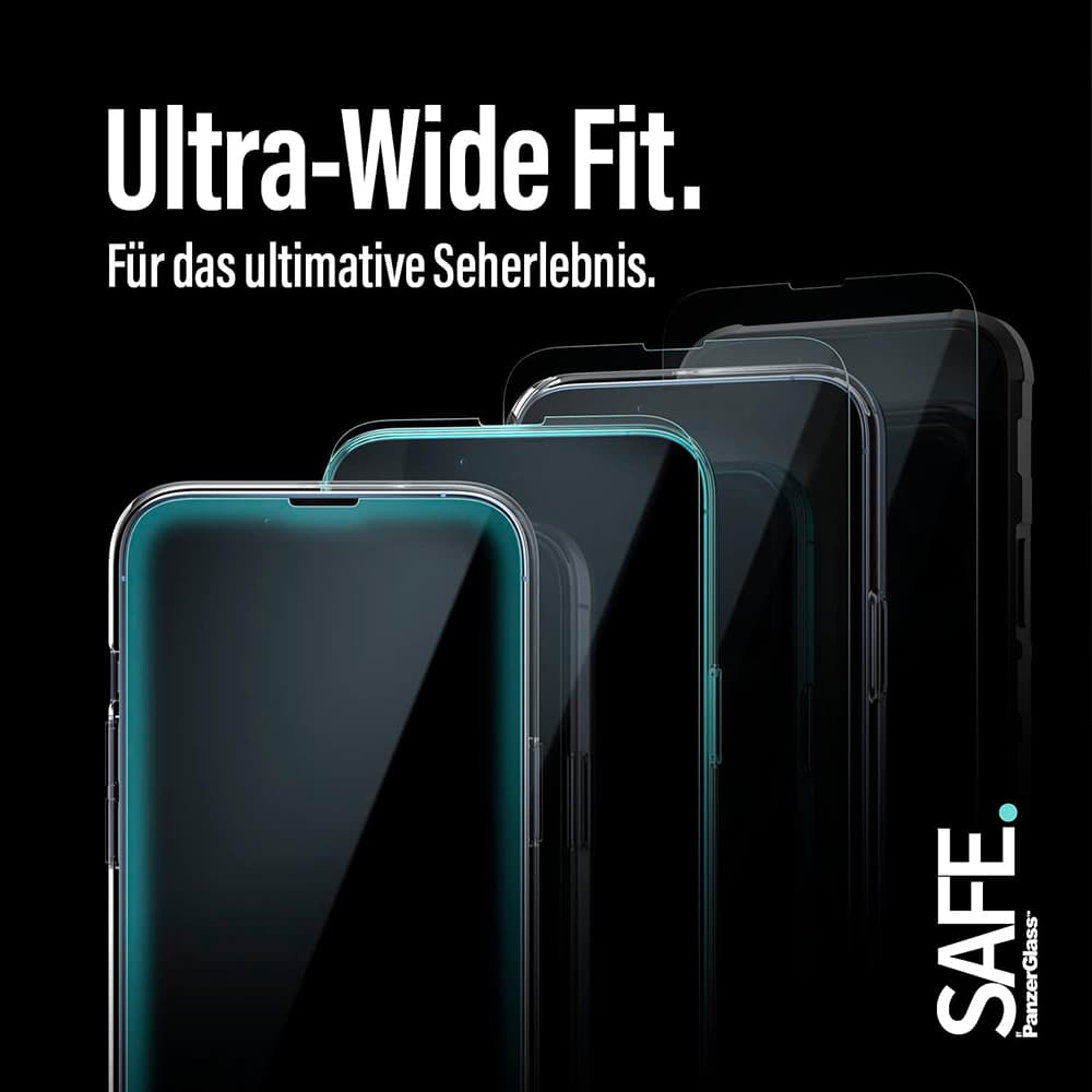 PanzerGlass SAFE Ultra-Wide Fit ochranné sklo s EasyAligner iPhone 17 Pro Max čiré - náhled 4