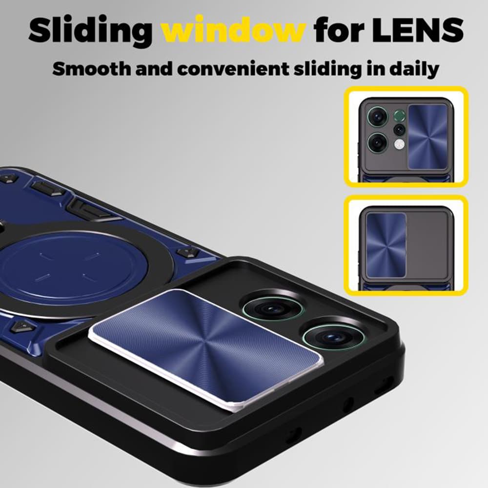 Techsuit CamGuard Pro pro Oppo Reno14 růžové zlato - náhled 4