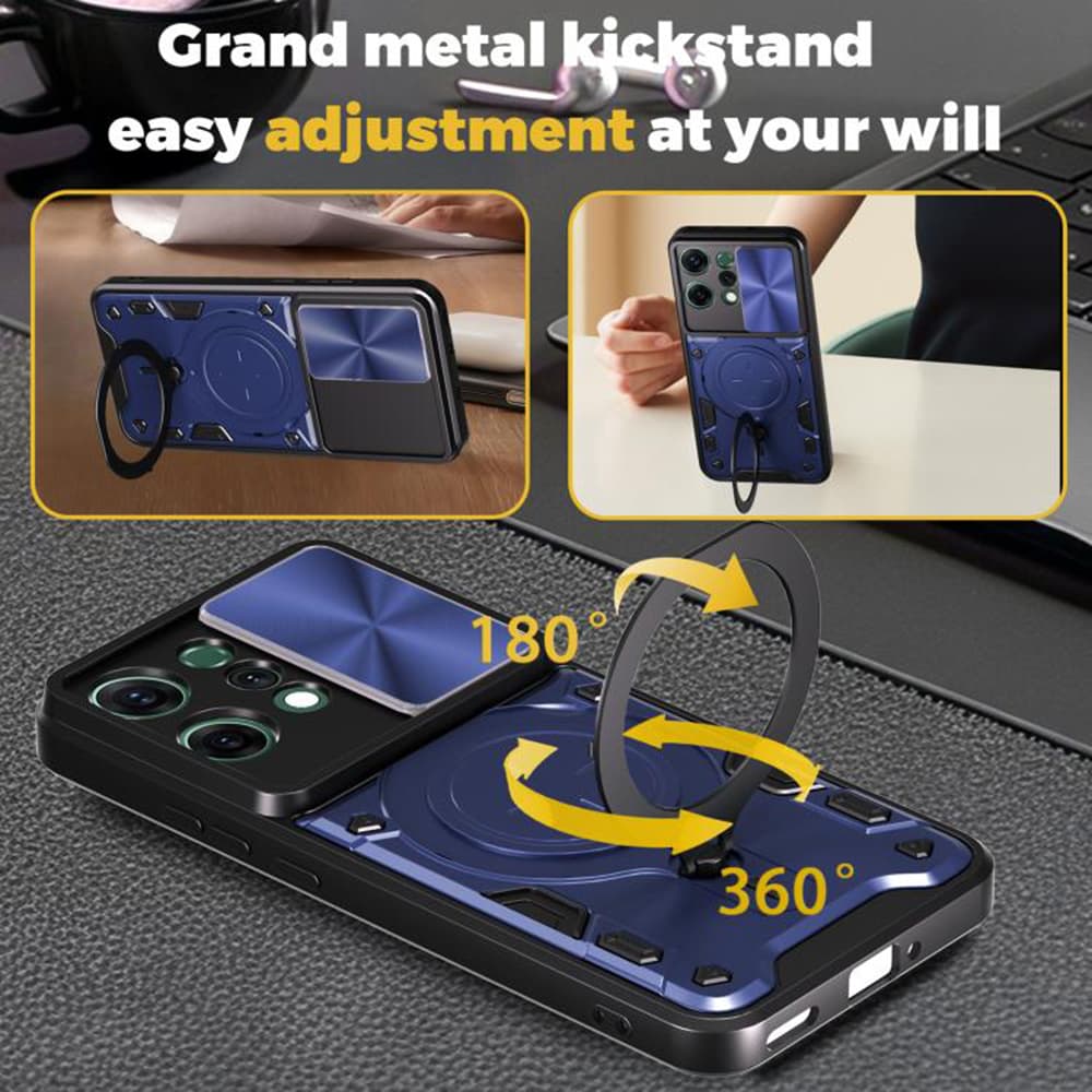 Techsuit CamGuard Pro pro Oppo Reno14 fialová - náhled 4