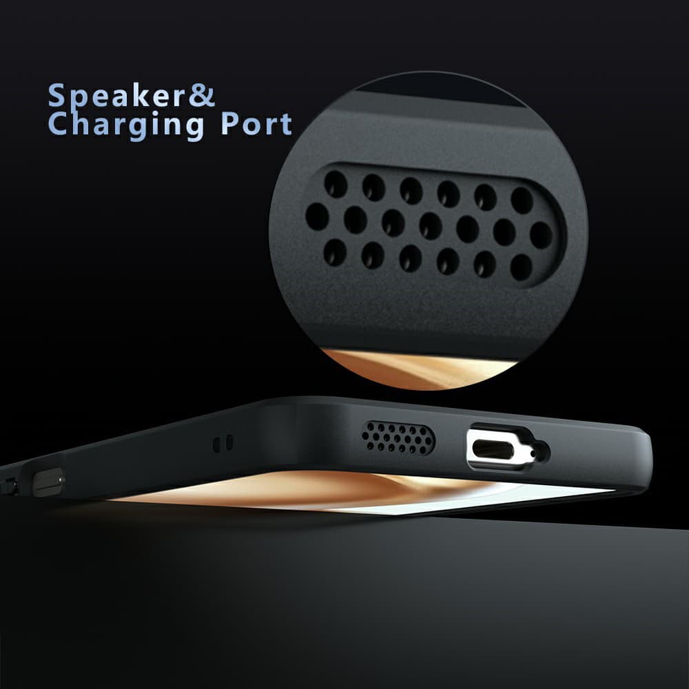 Techsuit PureFrost MagSafe pro Honor 400 Smart 5G X7d 4G Frosted Black - náhled 4